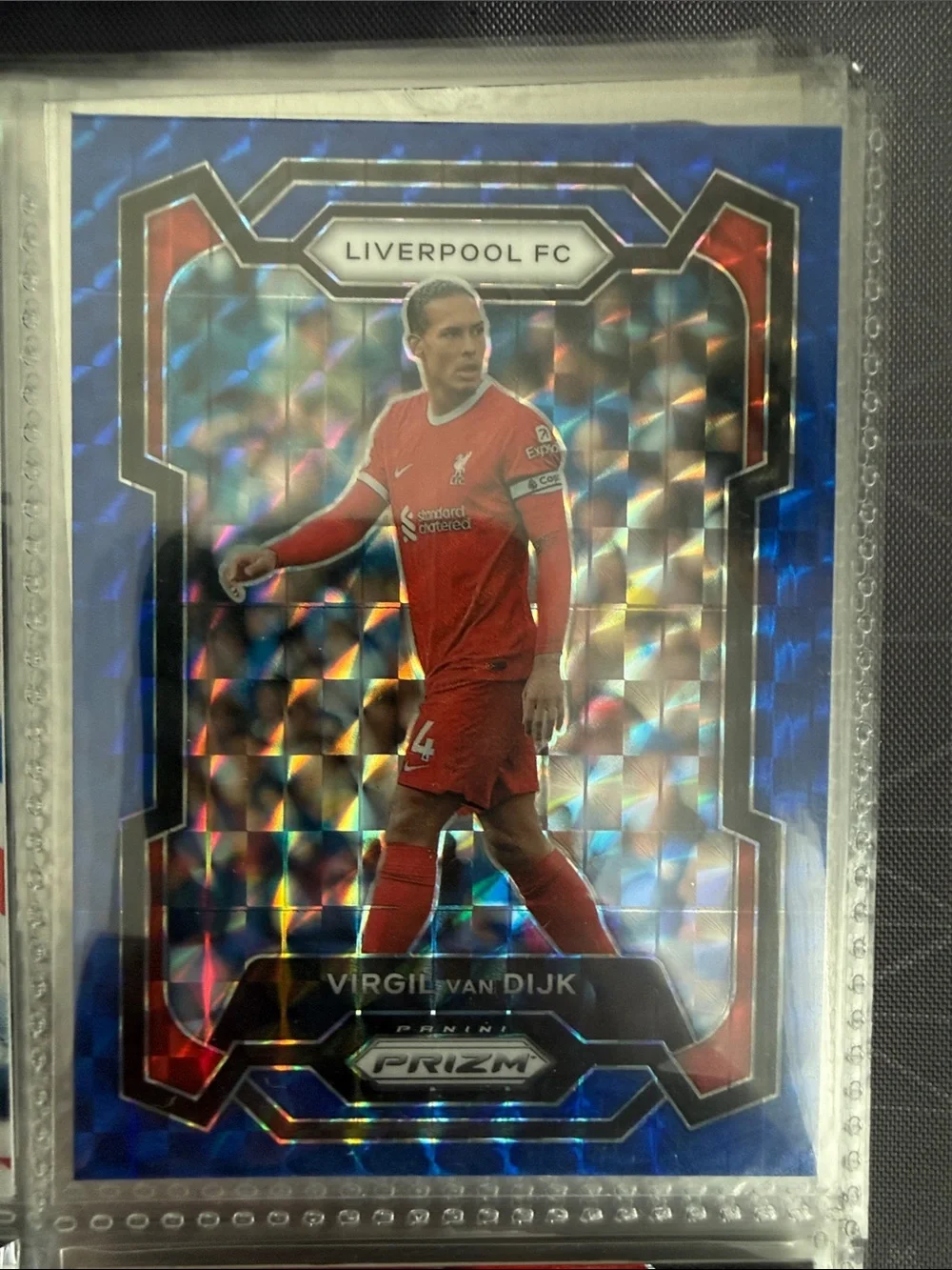 Virgil Van Dijk Prizm blue
